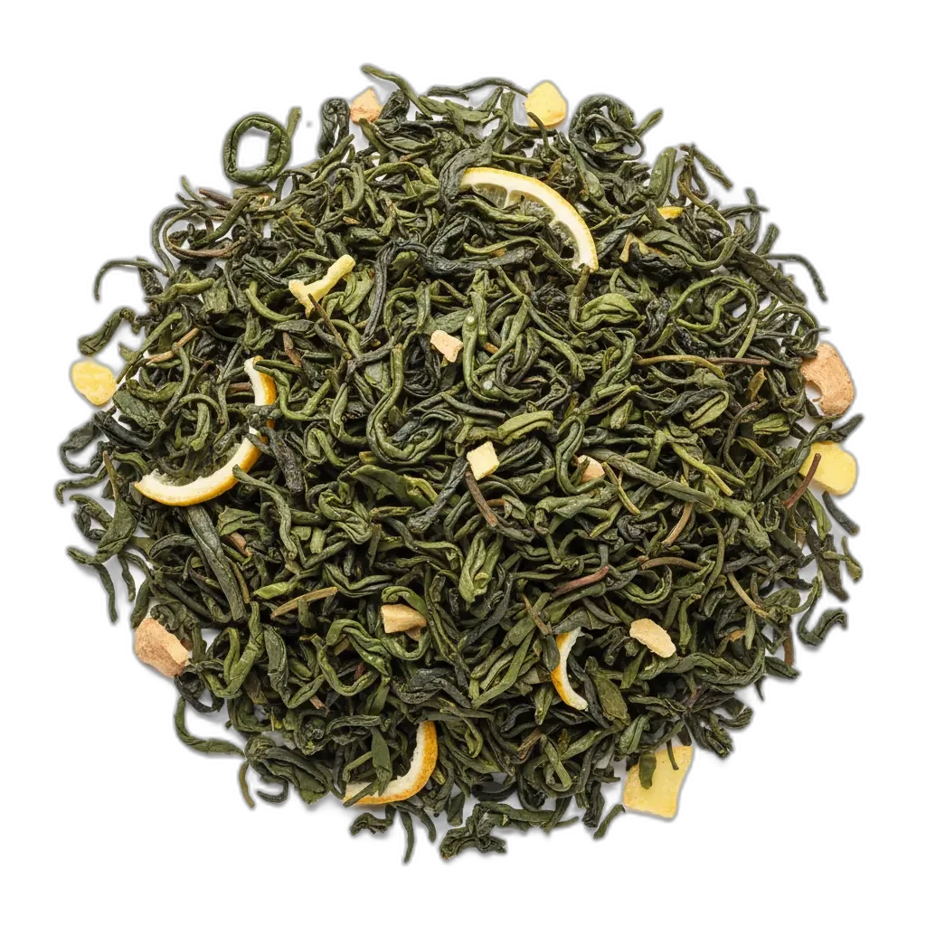 Ceai verde — infuzie naturală, plină de antioxidanți.